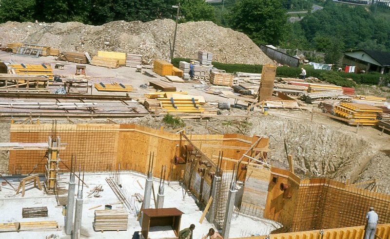 Bauarbeiten Kreisverwaltung Simmern